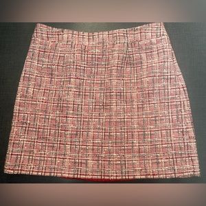 Kate Spade NewYork  Plaid Cotton/WoolSkirt size 12